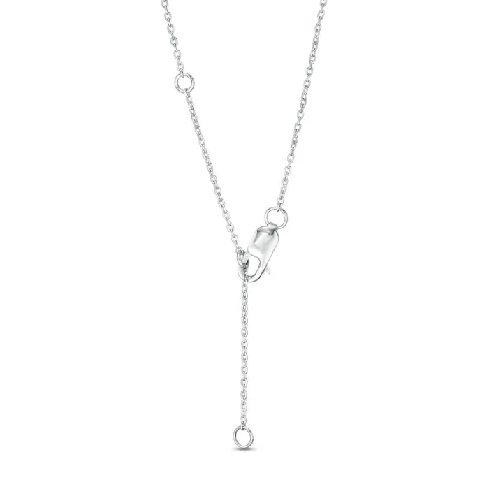 Necklaces Goldia 1 CT TW Certified Natural Diamond Cross Pendant in 14K White Gold Necklaces Goldia 1 CT TW Certified Natural Diamond Cross Pendant in 14K White Gold