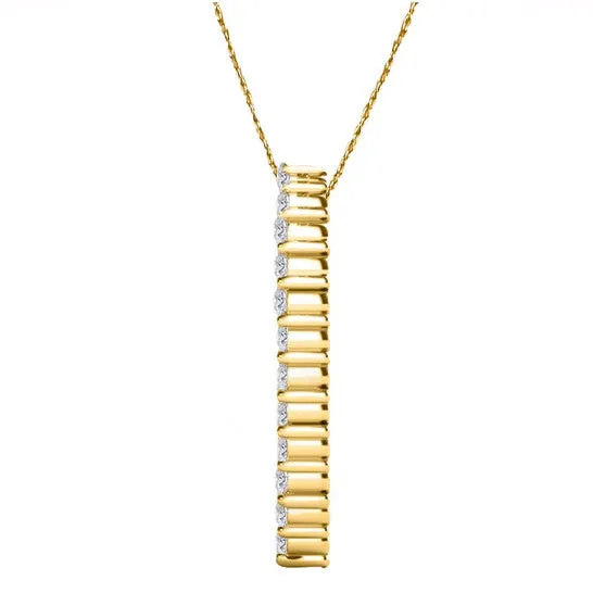 Necklaces JMS always Original Maulijewels 14K Yellow Gold 075 Ct Round Diamond Heart Pendant with 18 Gold Plated 925 Sterling Silver Box Chain Necklaces JMS always Original Maulijewels 14K Yellow Gold 075 Ct Round Diamond Heart Pendant with 18 Gold Plated 925 Sterling Silver Box Chain