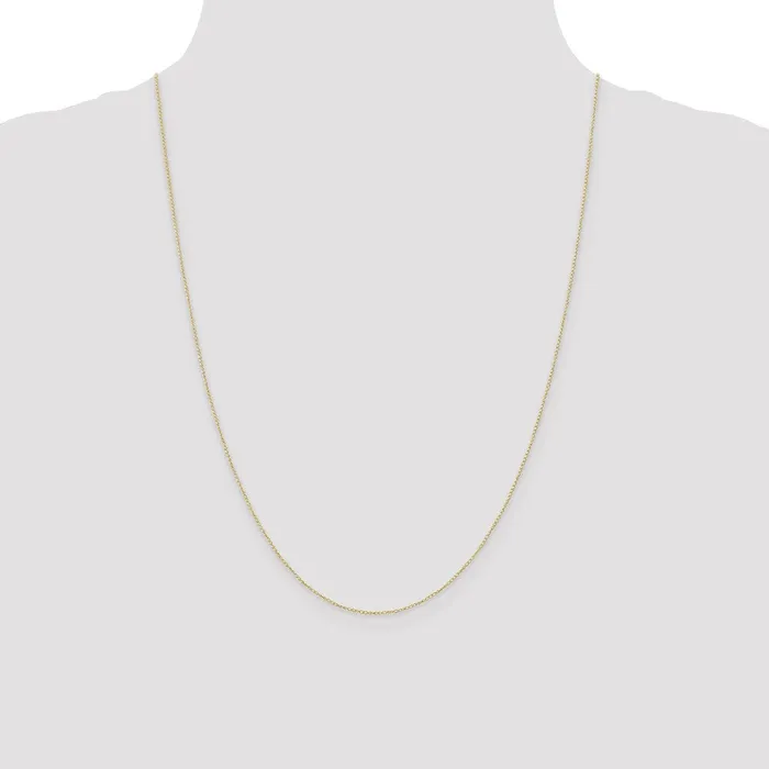 Necklaces QGold 10K Yellow Gold 42mm Carded Curb Chain Necklace Necklaces QGold 10K Yellow Gold 42mm Carded Curb Chain Necklace