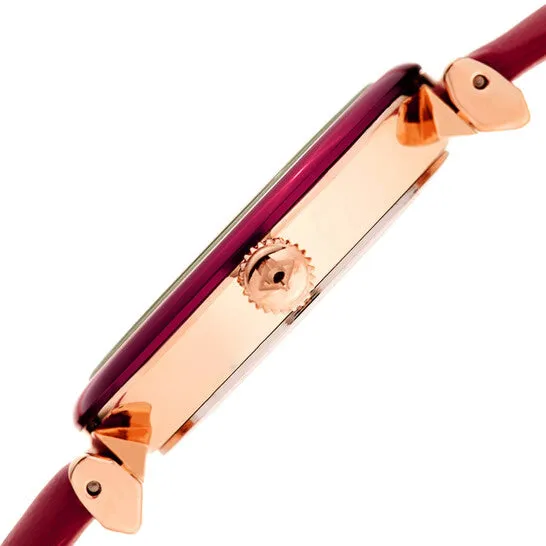 Original Akribos XXIV Quartz Red Dial Ladies Watch AK1035PK JMS always Watches Original Akribos XXIV Quartz Red Dial Ladies Watch AK1035PK JMS always Watches