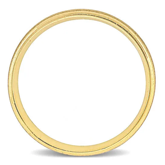Original Amour 6mm Double Row Textured Wedding Band in 14k Yellow Gold JMS always Rings Original Amour 6mm Double Row Textured Wedding Band in 14k Yellow Gold JMS always Rings