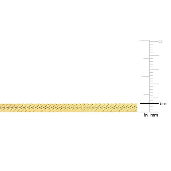 Original AMOUR Herringbone Chain Necklace In Yellow Plated Sterling Silver 18 In JMS always Necklaces Original AMOUR Herringbone Chain Necklace In Yellow Plated Sterling Silver 18 In JMS always Necklaces