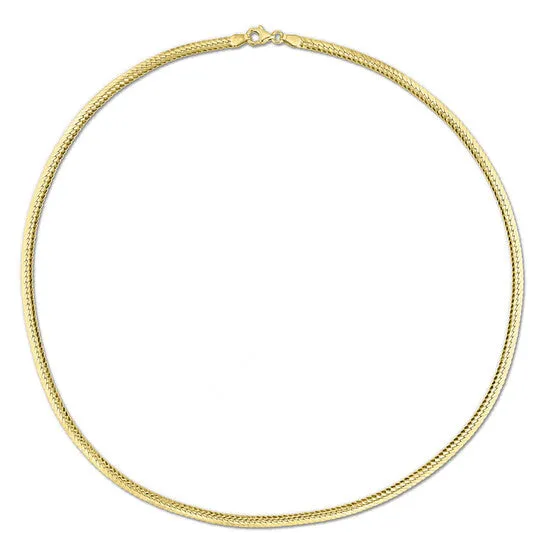 Original AMOUR Herringbone Chain Necklace In Yellow Plated Sterling Silver 18 In JMS always Necklaces Original AMOUR Herringbone Chain Necklace In Yellow Plated Sterling Silver 18 In JMS always Necklaces