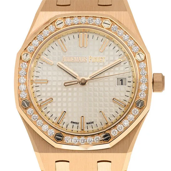 Original Audemars Piguet Royal Oak Automatic Diamond Silver Dial Ladies Watch 77451ORZZ1361OR01 JMS always Watches Original Audemars Piguet Royal Oak Automatic Diamond Silver Dial Ladies Watch 77451ORZZ1361OR01 JMS always Watches