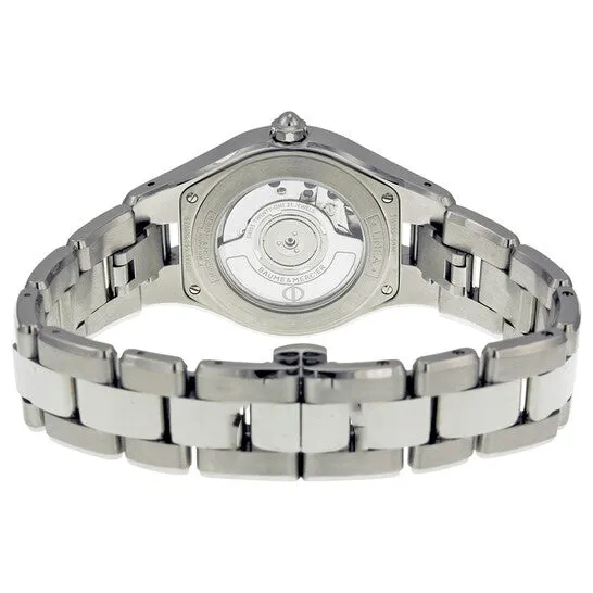 Original Baume and Mercier Linea Automatic Mother of Pearl Diamond Dial 32 mm Ladies Watch 10074 JMS always Watches Original Baume and Mercier Linea Automatic Mother of Pearl Diamond Dial 32 mm Ladies Watch 10074 JMS always Watches