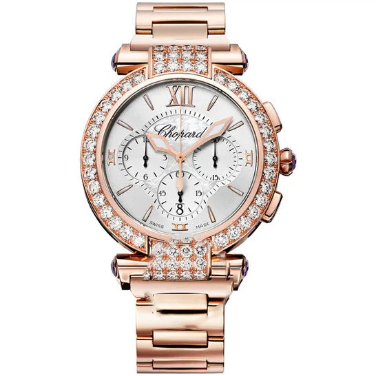 Original Chopard Imperiale Mother of Pearl Chronograph 18kt Rose Gold Ladies Watch 3842115004 JMS always Watches Original Chopard Imperiale Mother of Pearl Chronograph 18kt Rose Gold Ladies Watch 3842115004 JMS always Watches