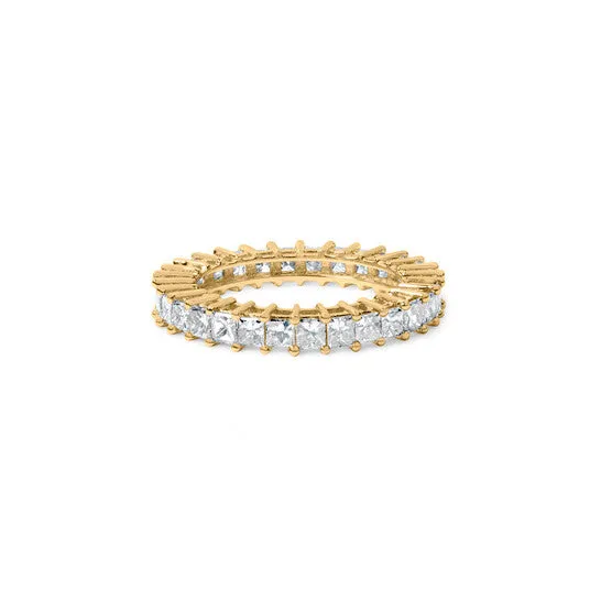 Original Haus of Brilliance 14K Yellow Gold 30 Cttw Shared ProngSet Princesscut Diamond Eternity Band Ring HI Color SI1SI2 Clarity JMS always Rings Original Haus of Brilliance 14K Yellow Gold 30 Cttw Shared ProngSet Princesscut Diamond Eternity Band Ring HI Color SI1SI2 Clarity JMS always Rings