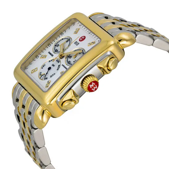 Original Michele Deco XL Day TwoTone Stainless Steel Ladies Watch MWW06Z000014 JMS always Rings Original Michele Deco XL Day TwoTone Stainless Steel Ladies Watch MWW06Z000014 JMS always Rings