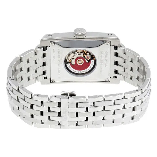 Original Oris Rectanglar Date Automatic Silver Dial Watch 01 561 7657 4061 JMS always Watches Original Oris Rectanglar Date Automatic Silver Dial Watch 01 561 7657 4061 JMS always Watches