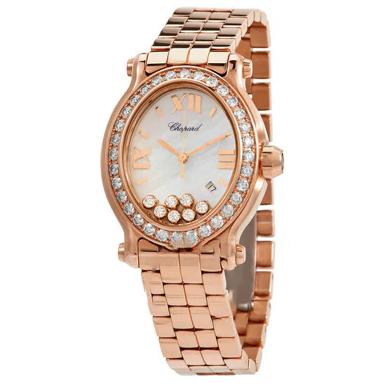 Original Preowned Chopard Happy Sport Diamond Mother of Pearl with 7 Floating Diamonds Dial Ladies Watch 2753505004 JMS always Watches Original Preowned Chopard Happy Sport Diamond Mother of Pearl with 7 Floating Diamonds Dial Ladies Watch 2753505004 JMS always Watches