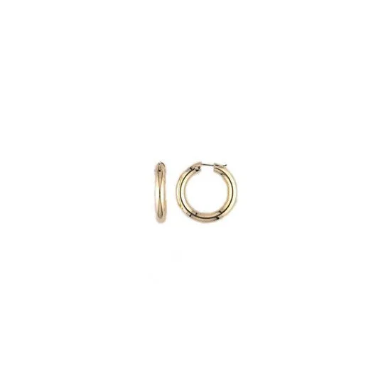 Original Roberto Coin 18K Yellow Gold Round Hoop Earrings 210031Ayer00 JMS always Earrings Original Roberto Coin 18K Yellow Gold Round Hoop Earrings 210031Ayer00 JMS always Earrings