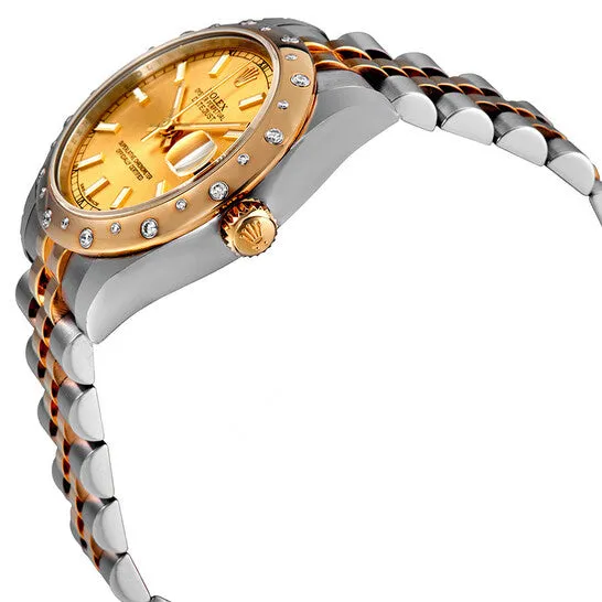 Original Rolex Datejust Lady 31 Champagne Dial Stainless Steel and 18K Yellow Gold Jubilee Bracelet Automatic Watch 178343CSJ JMS always Bracelets Original Rolex Datejust Lady 31 Champagne Dial Stainless Steel and 18K Yellow Gold Jubilee Bracelet Automatic Watch 178343CSJ JMS always Bracelets