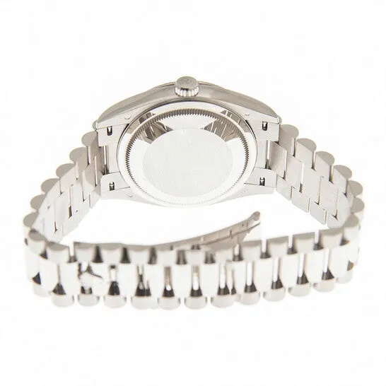 Original Rolex DayDate 36 Automatic Blue Diamond Dial 18kt White Gold President Watch 128239BLDP JMS always Watches Original Rolex DayDate 36 Automatic Blue Diamond Dial 18kt White Gold President Watch 128239BLDP JMS always Watches