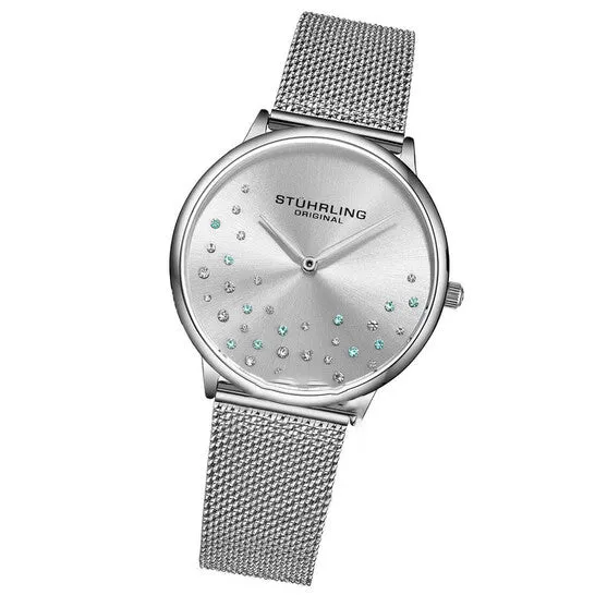 Original Stuhrling Original Symphony Quartz Silver Dial Ladies Watch M16773 JMS always Watches Original Stuhrling Original Symphony Quartz Silver Dial Ladies Watch M16773 JMS always Watches