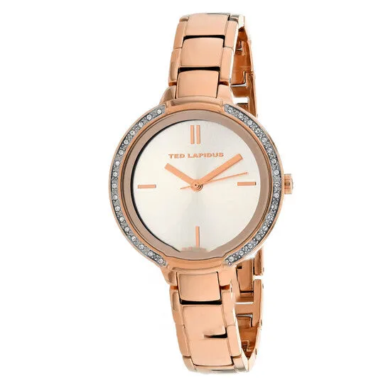 Original Ted Lapidus Classic Quartz Rose Gold Dial Ladies Watch A0730URIX JMS always Watches Original Ted Lapidus Classic Quartz Rose Gold Dial Ladies Watch A0730URIX JMS always Watches