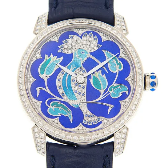 Original Ulysse Nardin Classico Lady Automatic Diamond Blue Dial Ladies Watch 8150112HUP JMS always Watches Original Ulysse Nardin Classico Lady Automatic Diamond Blue Dial Ladies Watch 8150112HUP JMS always Watches