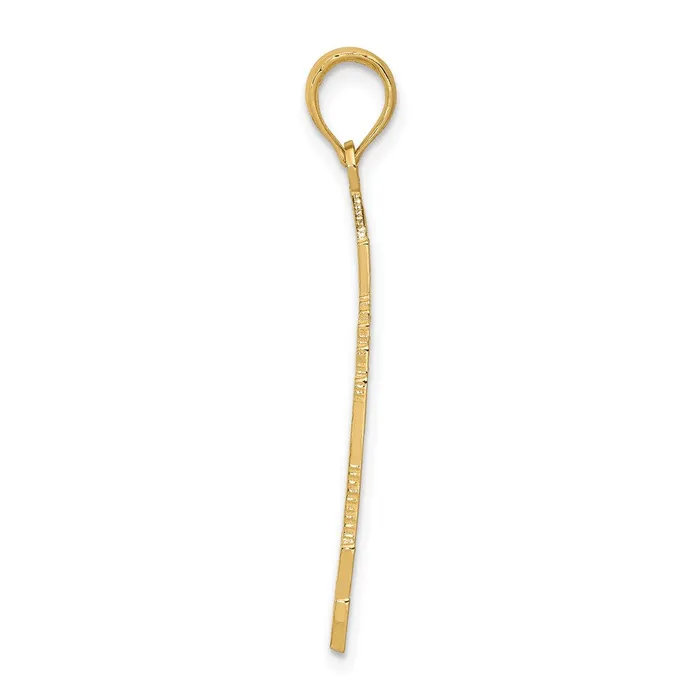 PreStyled Sets Goldia 14k Yellow Gold EMPIRE STATE Building Pendant