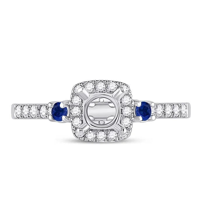 Rings gndatlanta 14CTWDiamond SM 18CTSAPP SM BRIDAL RING