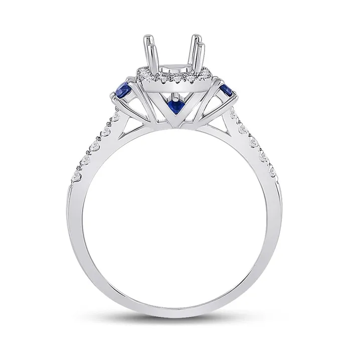 Rings gndatlanta 14CTWDiamond SM 18CTSAPP SM BRIDAL RING