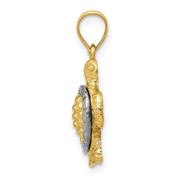 Rings Goldia 14k Twotone Gold Gold Turtle Charm