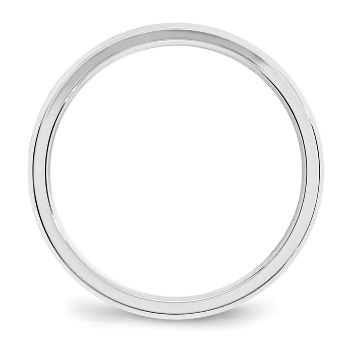 Rings Goldia Solid 10K White Gold 3mm Bevel Edge Comfort Fit MensWomens Wedding Band Ring Size 12 Rings Goldia Solid 10K White Gold 3mm Bevel Edge Comfort Fit MensWomens Wedding Band Ring Size 12