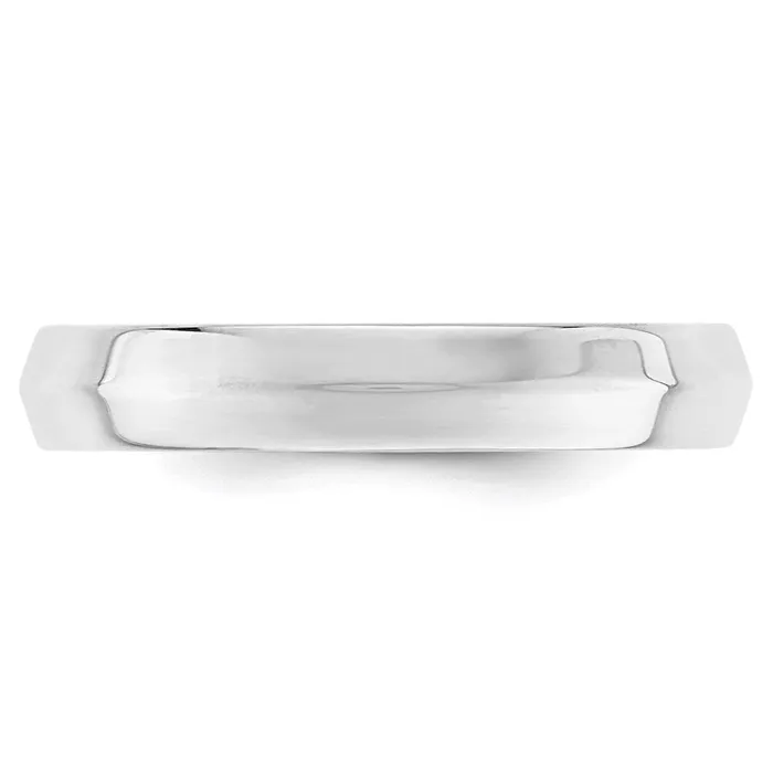 Rings Goldia Solid 10K White Gold 4mm Knife Edge Comfort Fit MensWomens Wedding Band Ring Size 105 Rings Goldia Solid 10K White Gold 4mm Knife Edge Comfort Fit MensWomens Wedding Band Ring Size 105