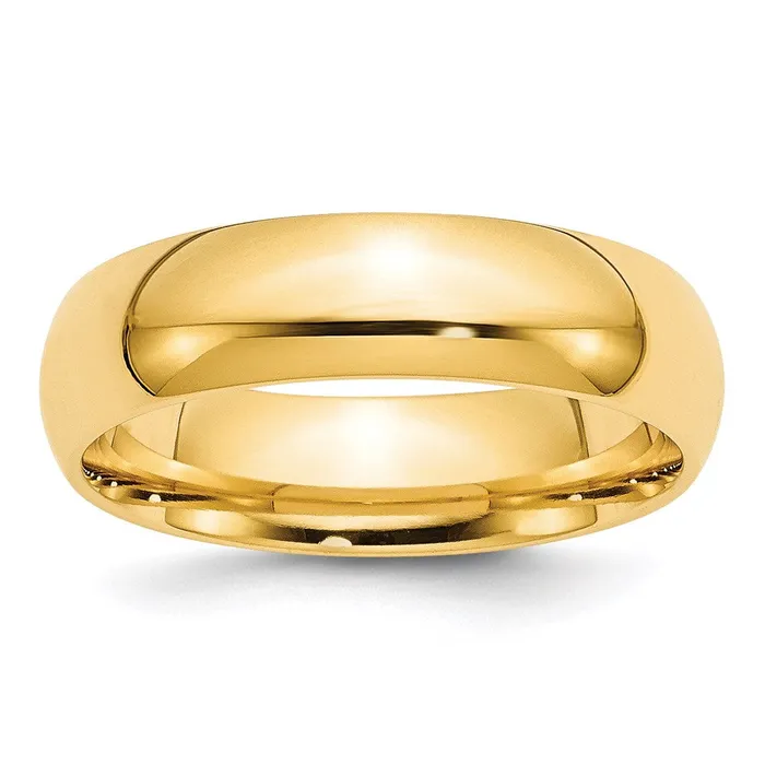 Rings Goldia Solid 10K Yellow Gold 6mm Comfort Fit MensWomens Wedding Band Ring Size 11 Rings Goldia Solid 10K Yellow Gold 6mm Comfort Fit MensWomens Wedding Band Ring Size 11