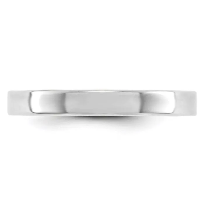 Rings Goldia Solid 14K White Gold 3mm Light Weight Flat MensWomens Wedding Band Ring Size 135 Rings Goldia Solid 14K White Gold 3mm Light Weight Flat MensWomens Wedding Band Ring Size 135