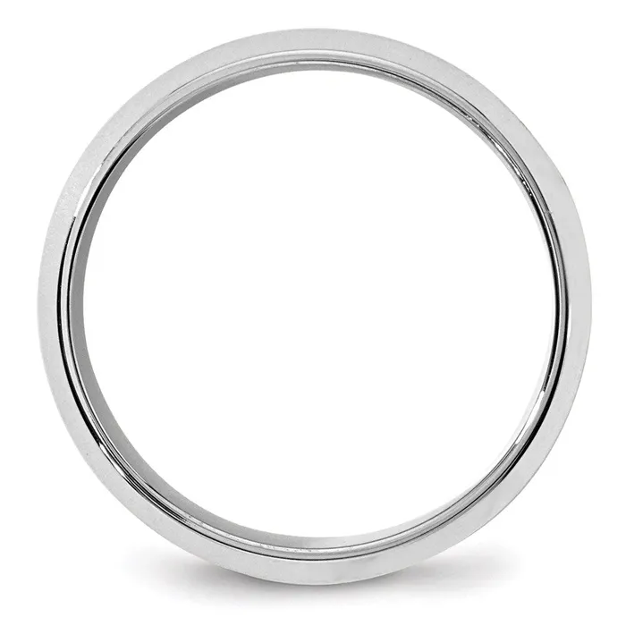 Rings Goldia Solid 14K White Gold 8mm Bevel Edge Comfort Fit MensWomens Wedding Band Ring Size 85 Rings Goldia Solid 14K White Gold 8mm Bevel Edge Comfort Fit MensWomens Wedding Band Ring Size 85