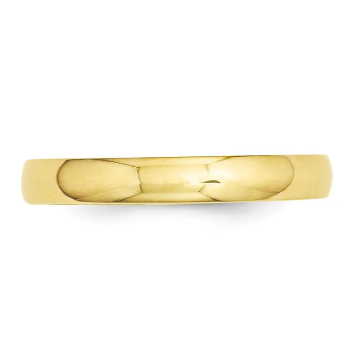 Rings Goldia Solid 18K Yellow Gold 3mm HalfRound Wedding MensWomens Wedding Band Ring Size 7 Rings Goldia Solid 18K Yellow Gold 3mm HalfRound Wedding MensWomens Wedding Band Ring Size 7
