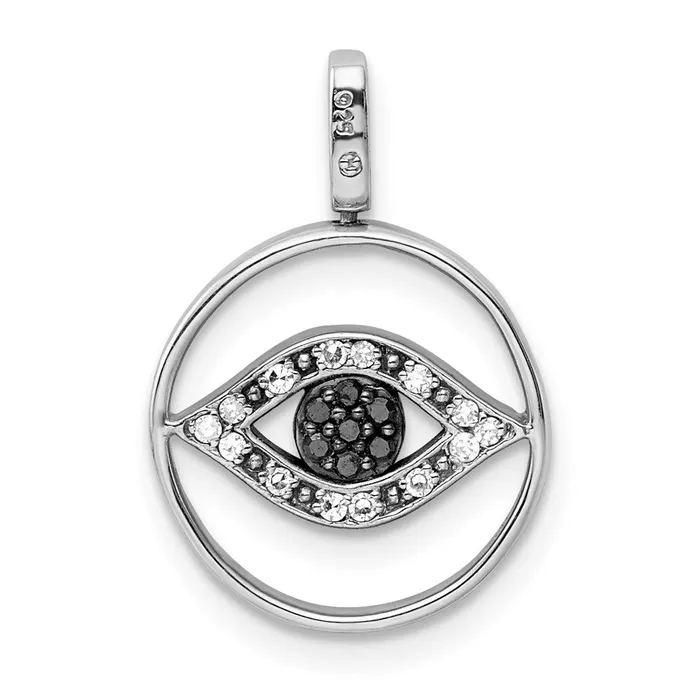 Rings Goldia Sterling Silver Rhodium 02ct Blk