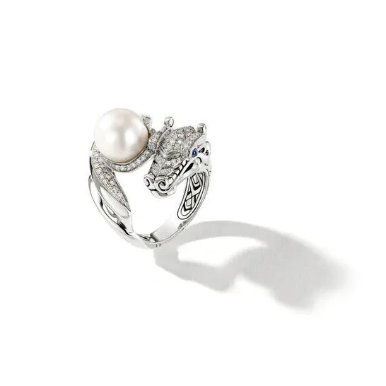Rings JMS always Original John Hardy Legends Naga Pave Pearl Blue Sapphire Diamond Silver Ring Rbp603132bspdix7 Rings JMS always Original John Hardy Legends Naga Pave Pearl Blue Sapphire Diamond Silver Ring Rbp603132bspdix7