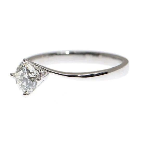 Rings Original New J Collection Ring 18k 750 Gia Round 06 F If 3ex Very Strong 52 18kt White Gold Silver JMS always Rings Original New J Collection Ring 18k 750 Gia Round 06 F If 3ex Very Strong 52 18kt White Gold Silver JMS always