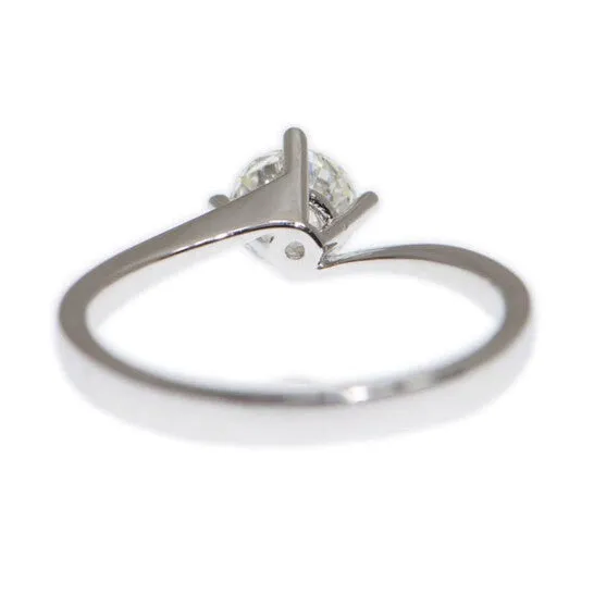 Rings Original New J Collection Ring 18k 750 Gia Round 06 F If 3ex Very Strong 52 18kt White Gold Silver JMS always Rings Original New J Collection Ring 18k 750 Gia Round 06 F If 3ex Very Strong 52 18kt White Gold Silver JMS always
