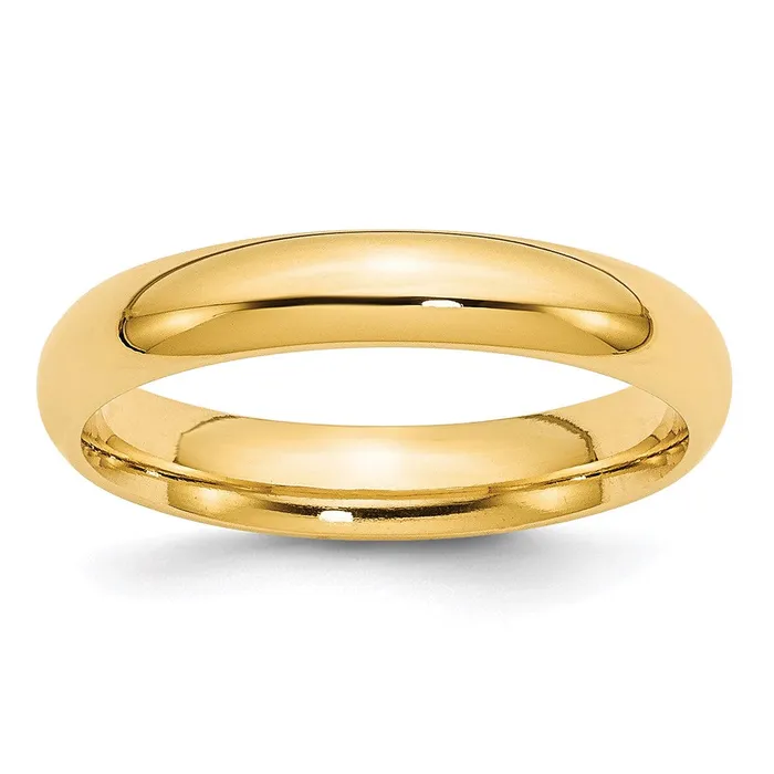 Rings Solid 10K Yellow Gold 4mm Comfort Fit MensWomens Wedding Band Ring Size 45 Goldia Rings Solid 10K Yellow Gold 4mm Comfort Fit MensWomens Wedding Band Ring Size 45 Goldia