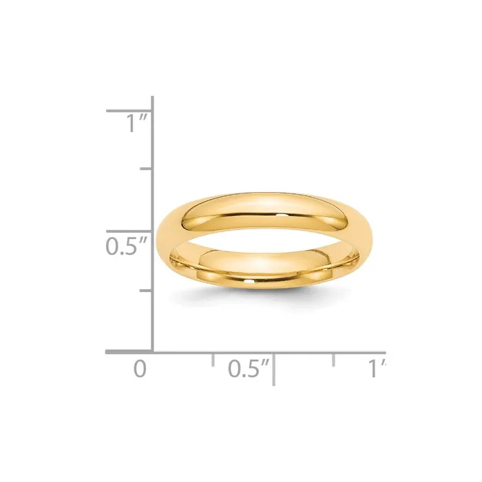 Rings Solid 10K Yellow Gold 4mm Comfort Fit MensWomens Wedding Band Ring Size 45 Goldia Rings Solid 10K Yellow Gold 4mm Comfort Fit MensWomens Wedding Band Ring Size 45 Goldia