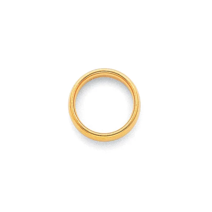 Solid 10K Yellow Gold 3mm Comfort Fit MensWomens Wedding Band Ring Size 95 Goldia Rings Solid 10K Yellow Gold 3mm Comfort Fit MensWomens Wedding Band Ring Size 95 Goldia Rings