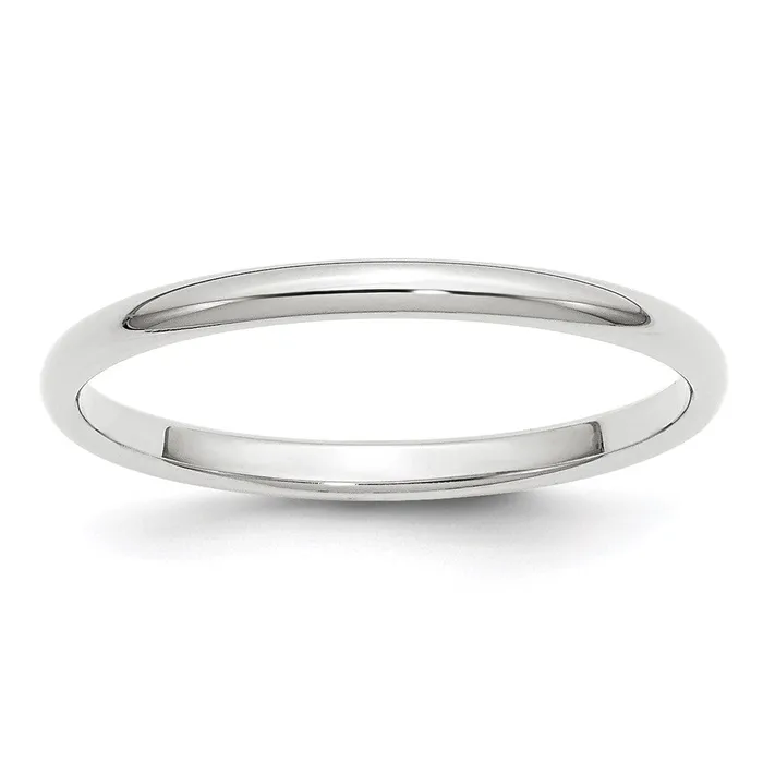Solid 10K Yellow Gold White Gold 2mm HalfRound MensWomens Wedding Band Ring Size 5 Goldia Rings Solid 10K Yellow Gold White Gold 2mm HalfRound MensWomens Wedding Band Ring Size 5 Goldia Rings
