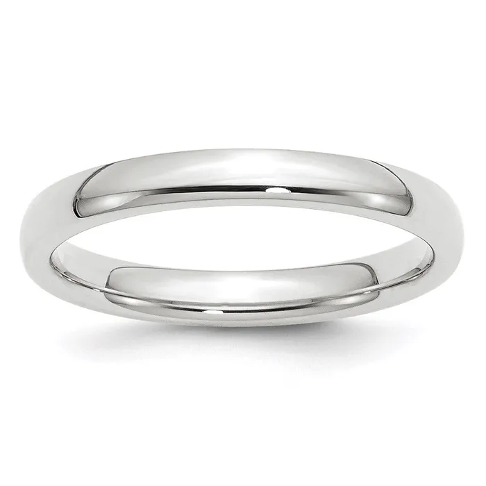 Solid 18K Yellow Gold White Gold 3mm Comfort Fit MensWomens Wedding Band Ring Size 11 Goldia Rings Solid 18K Yellow Gold White Gold 3mm Comfort Fit MensWomens Wedding Band Ring Size 11 Goldia Rings