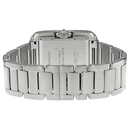 Watches JMS always Original Cartier Tank Anglaise Silver Dial 18kt White Gold Diamond Ladies Watch WT100009 Watches JMS always Original Cartier Tank Anglaise Silver Dial 18kt White Gold Diamond Ladies Watch WT100009