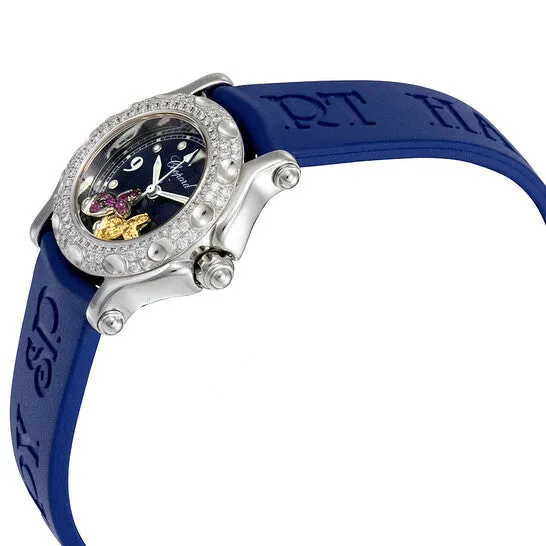 Watches JMS always Original Chopard Happy Fish Blue Dial Blue Leather Ladies Watch 2789242001 Watches JMS always Original Chopard Happy Fish Blue Dial Blue Leather Ladies Watch 2789242001