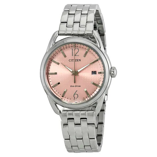 Watches JMS always Original Citizen LTR EcoDrive Light Pink Dial Ladies Watch FE608071X Watches JMS always Original Citizen LTR EcoDrive Light Pink Dial Ladies Watch FE608071X