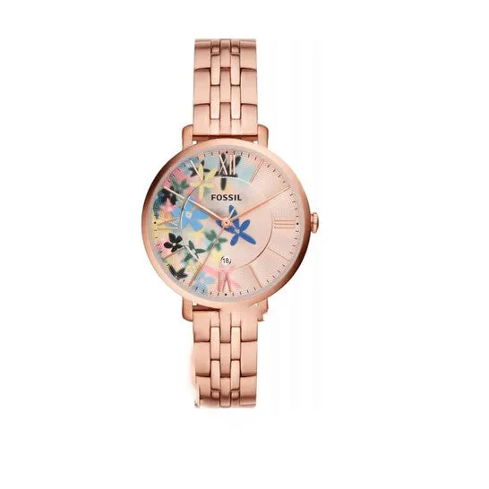 Watches JMS always Original Fossil Jacqueline Quartz Ladies Watch ES5185