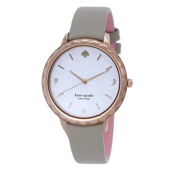Watches JMS always Original Kate Spade Morningside White Dial Ladies Watch KSW1508 Watches JMS always Original Kate Spade Morningside White Dial Ladies Watch KSW1508