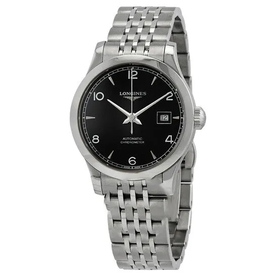 Watches JMS always Original Longines Record Automatic Black Dial Ladies Watch L23214566 Watches JMS always Original Longines Record Automatic Black Dial Ladies Watch L23214566