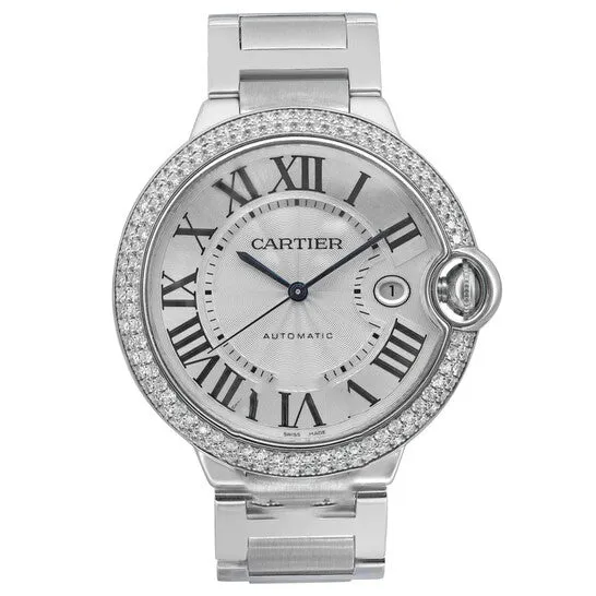 Watches JMS always Original Preowned Cartier Ballon Bleu De Cartier Diamond Guilloch Dial Ladies Watch WJBB0008 Watches JMS always Original Preowned Cartier Ballon Bleu De Cartier Diamond Guilloch Dial Ladies Watch WJBB0008