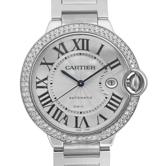 Watches JMS always Original Preowned Cartier Ballon Bleu De Cartier Diamond Guilloch Dial Ladies Watch WJBB0008 Watches JMS always Original Preowned Cartier Ballon Bleu De Cartier Diamond Guilloch Dial Ladies Watch WJBB0008