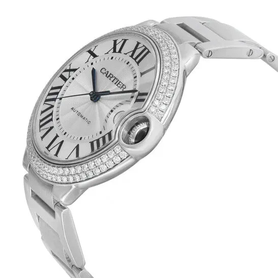 Watches JMS always Original Preowned Cartier Ballon Bleu De Cartier Diamond Guilloch Dial Ladies Watch WJBB0008 Watches JMS always Original Preowned Cartier Ballon Bleu De Cartier Diamond Guilloch Dial Ladies Watch WJBB0008