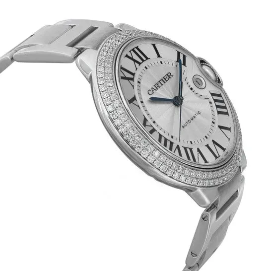Watches JMS always Original Preowned Cartier Ballon Bleu De Cartier Diamond Guilloch Dial Ladies Watch WJBB0008 Watches JMS always Original Preowned Cartier Ballon Bleu De Cartier Diamond Guilloch Dial Ladies Watch WJBB0008