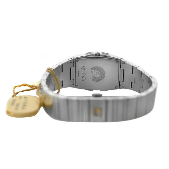 Watches JMS always Original Preowned Omega Constellation Quadrella Quartz Diamond White Dial Ladies Watch 15867200 Watches JMS always Original Preowned Omega Constellation Quadrella Quartz Diamond White Dial Ladies Watch 15867200